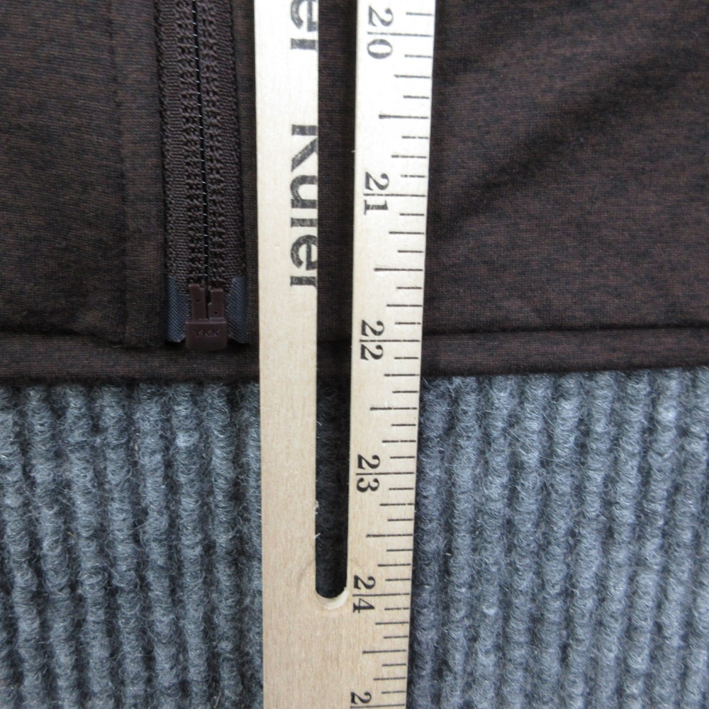 Quince Hoodie Full Zip Womens S Brown Flowknit Lightweight Jersey Hooded NWT - Picture 6 of 16